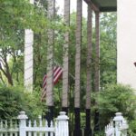 1310 Fiorella.Porch Detail with Gate.June 25th.Mak