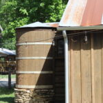 1416 Fiorella.Shower Exterior from Yard.July 2nd.Mak
