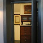414 Florence.Bathroom from Office.July 31st.Mak