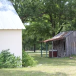 650 CR 271.Front Facade and Shed.July 17th.Mak