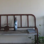 650 CR 271.Front Porch Bench and Plant.July 17th.Mak